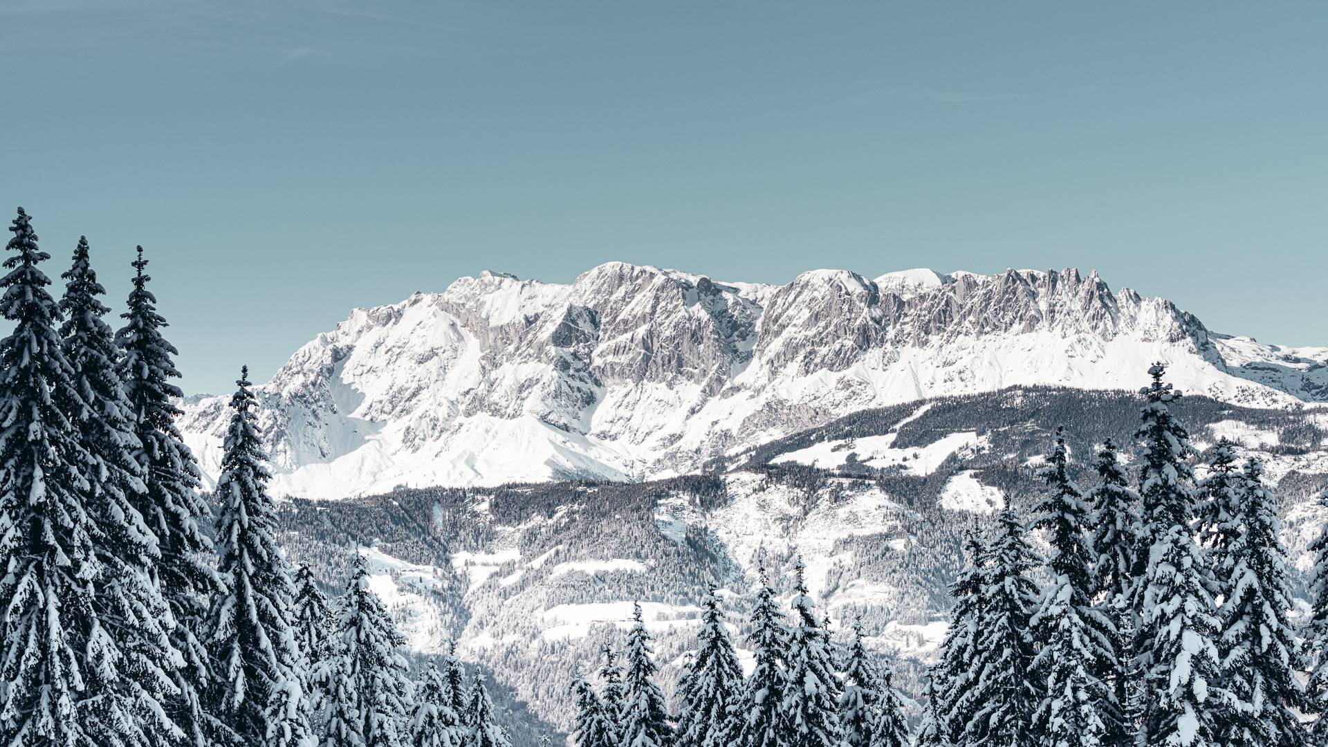 Winter Pongauer Bergwelt